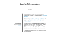 Desktop Screenshot of jonathanmak.com